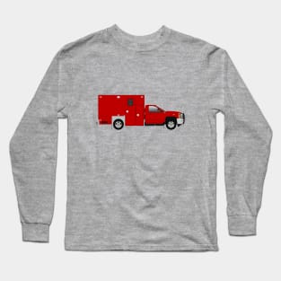 Red Type I Ambulance Long Sleeve T-Shirt